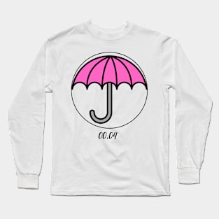 Klaus Hargreeves Pink and black Long Sleeve T-Shirt